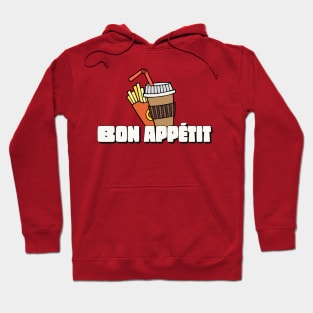 Bon appétit - Enjoy your meal French Expression France Hoodie